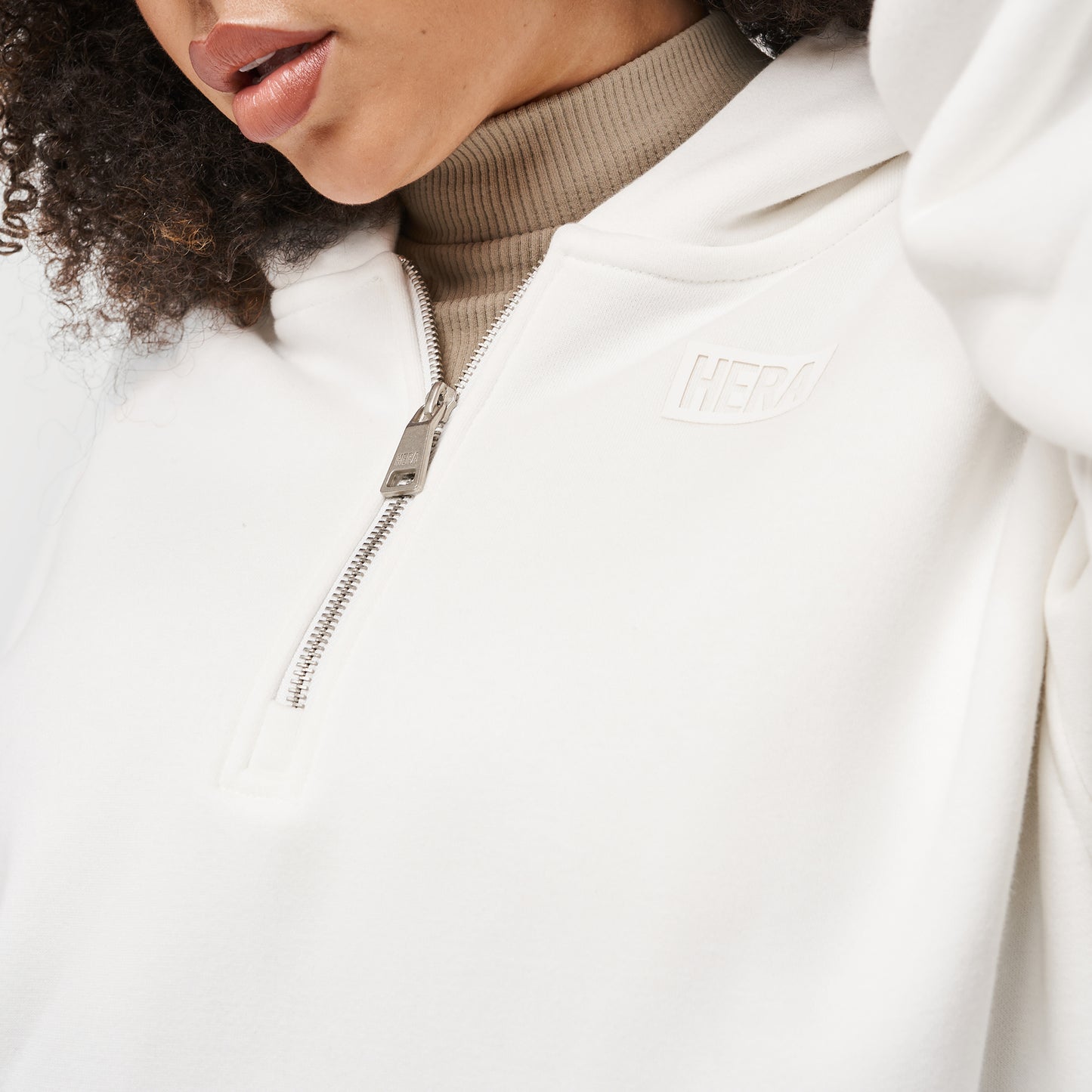 Womens Collective Hoodie - Off White