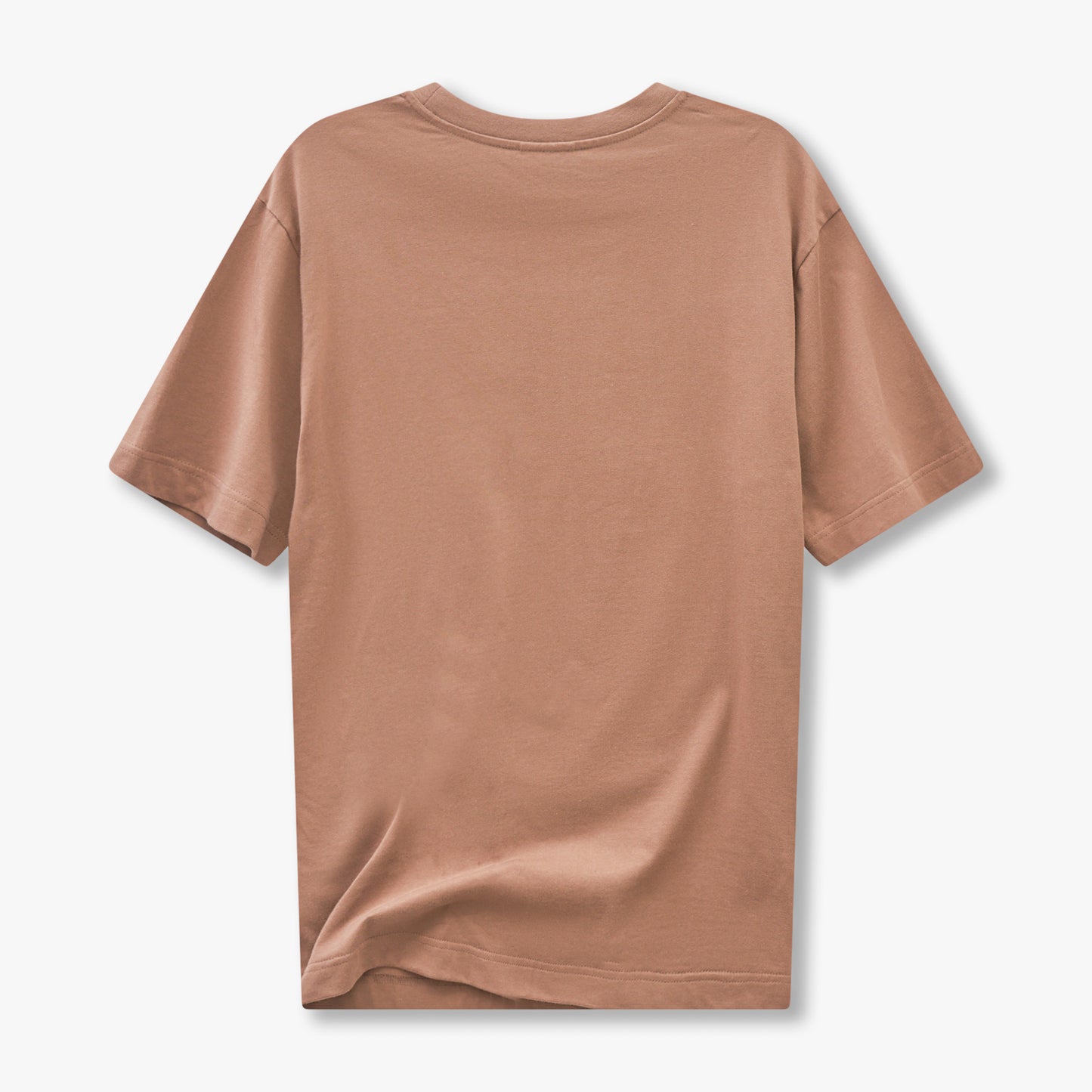 Mens Label Regular Fit T-Shirt - Acorn Brown